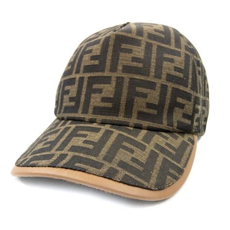 fendi cap brown|fendi hats.